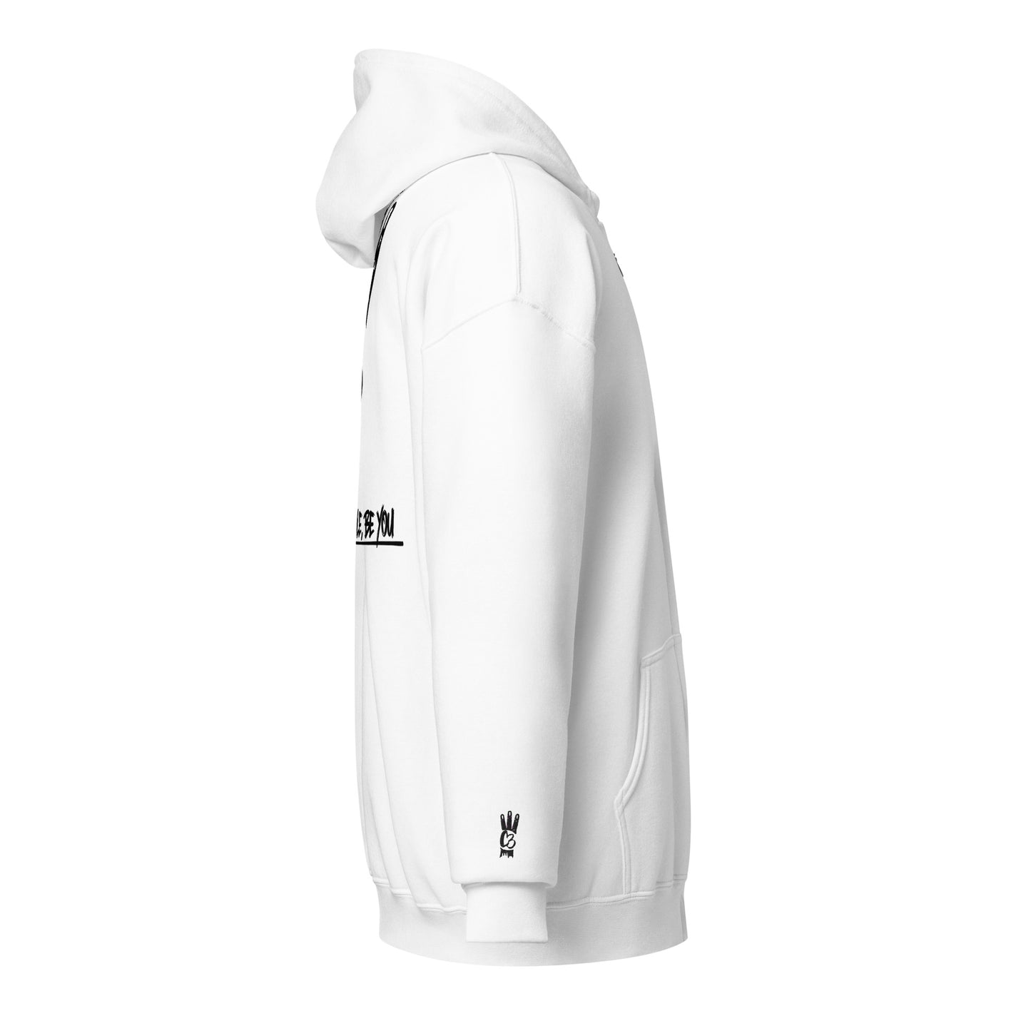 C3 Logo Zip Hoodie - Ivory Keys