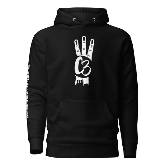 C3 Large Logo Hoodie - Ebony Keys
