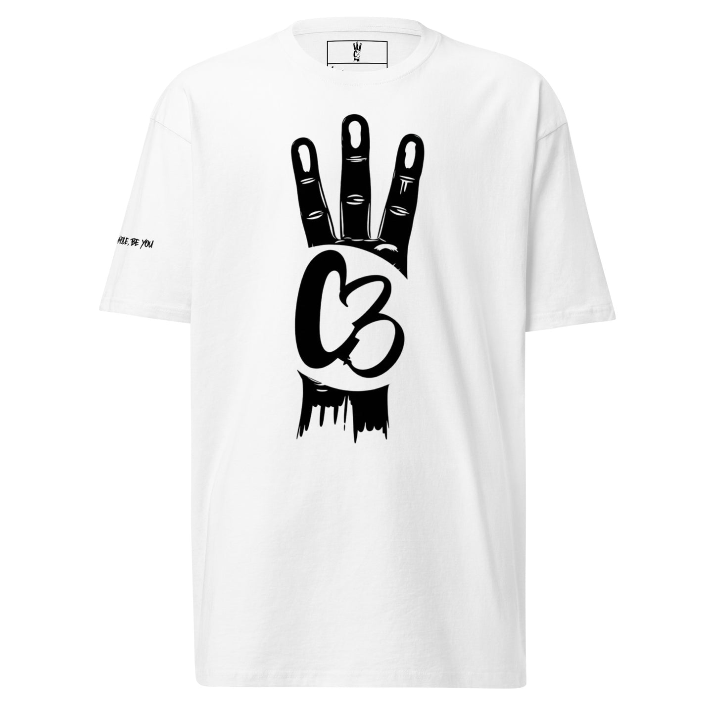 C3 Large Logo T-Shirt - Ivory Keys
