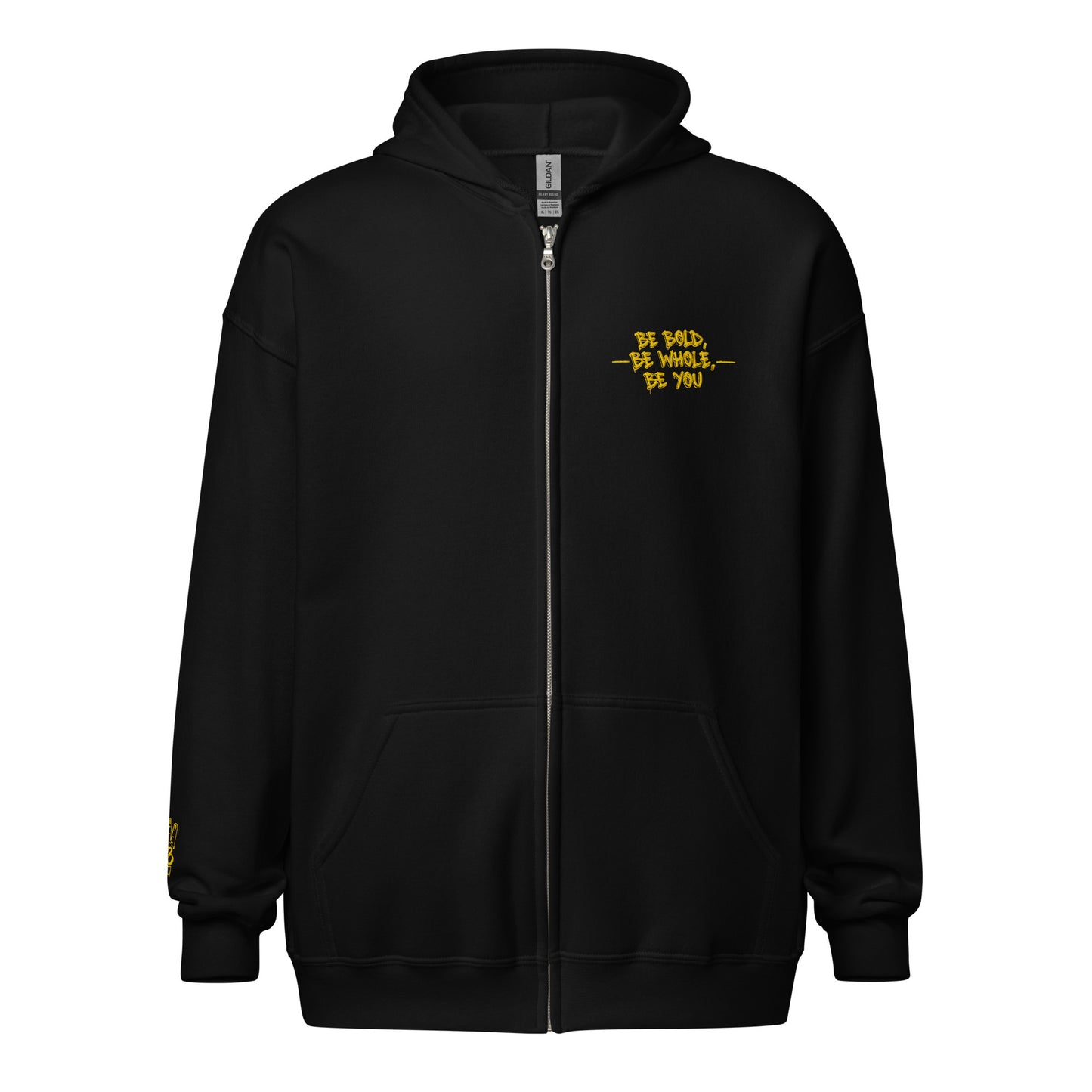 C3 Slogan Zip Hoodie - Midas Touch