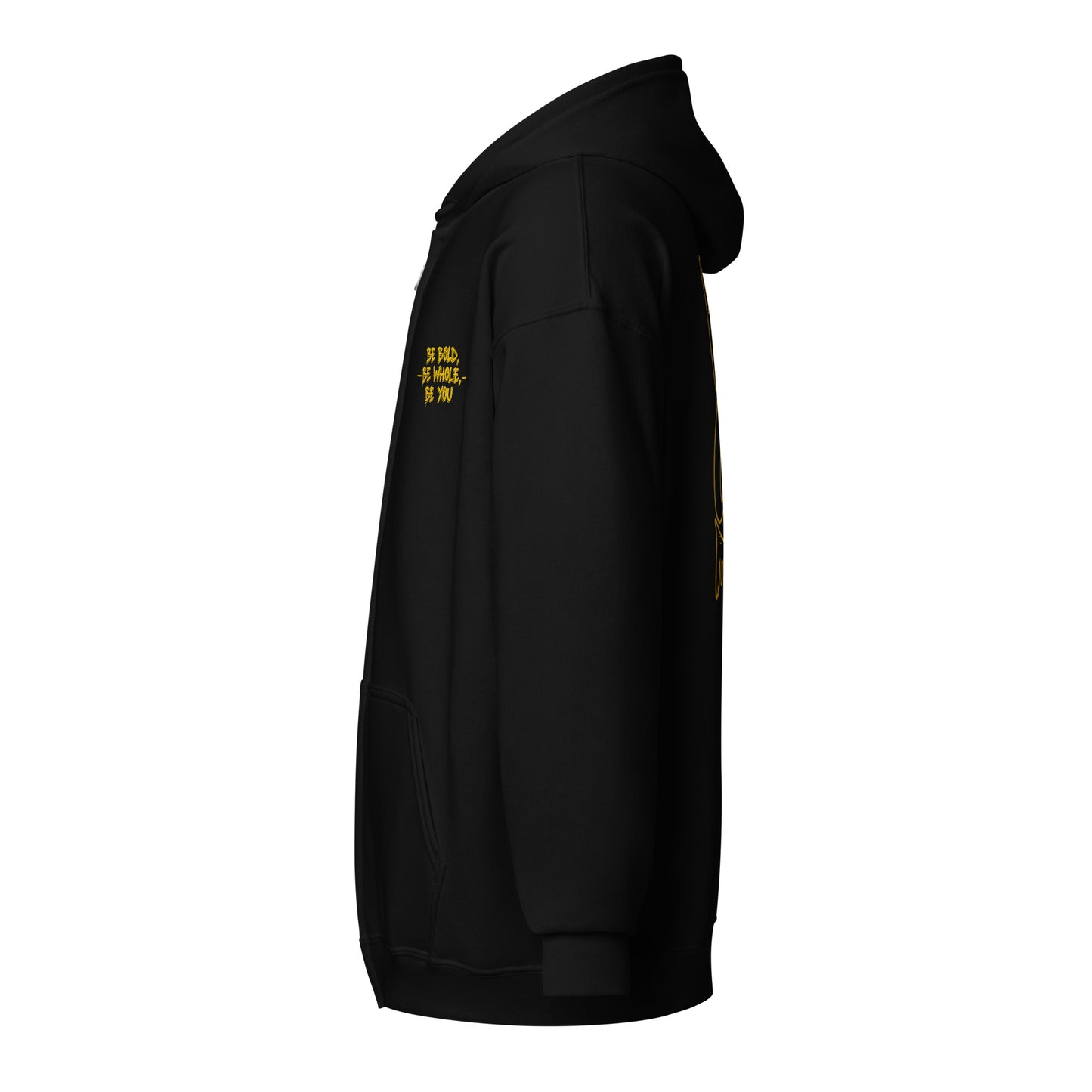 C3 Slogan Zip Hoodie - Midas Touch